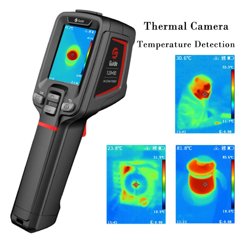 Entry-level Thermal Imaging Camera, Single Spot Infrared Thermometers for Electrical System Temperature Inspections Thermography