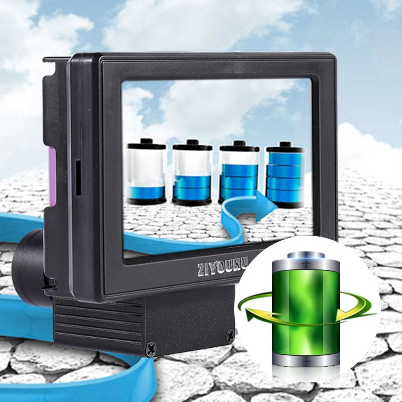 Night Vision Scope with 47mm Adapter Mount Riflescope Clear Image Infared IR Adjustable Long Range in Full Darkness Night Viewer