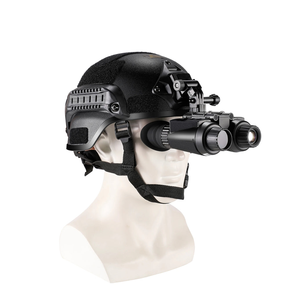 Naked Eye 3D Visual Digital Binocular Dual Screen Display 4K Ultra HD Video Photography NV8300 Head Mounted Night Vision Goggles