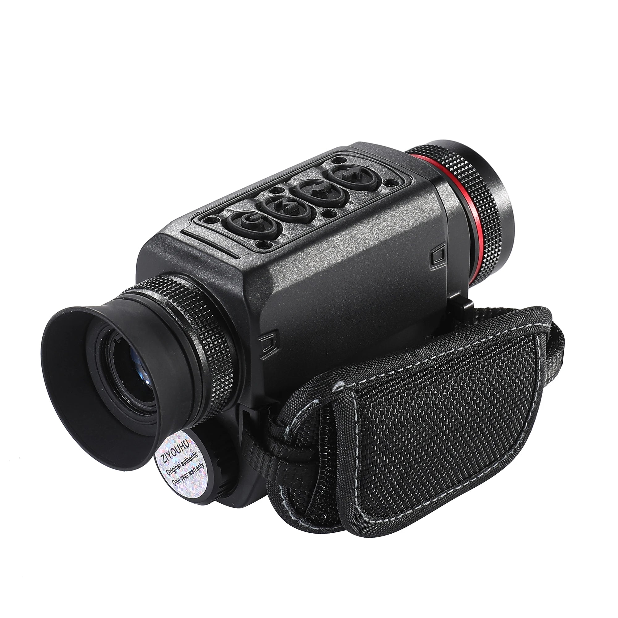 Handheld Pocket Pseudo-color Hot Imaging Caliper Ranging Hotspot Tracking Cross Cursor Hunting Tacticle IR Thermal Monocular