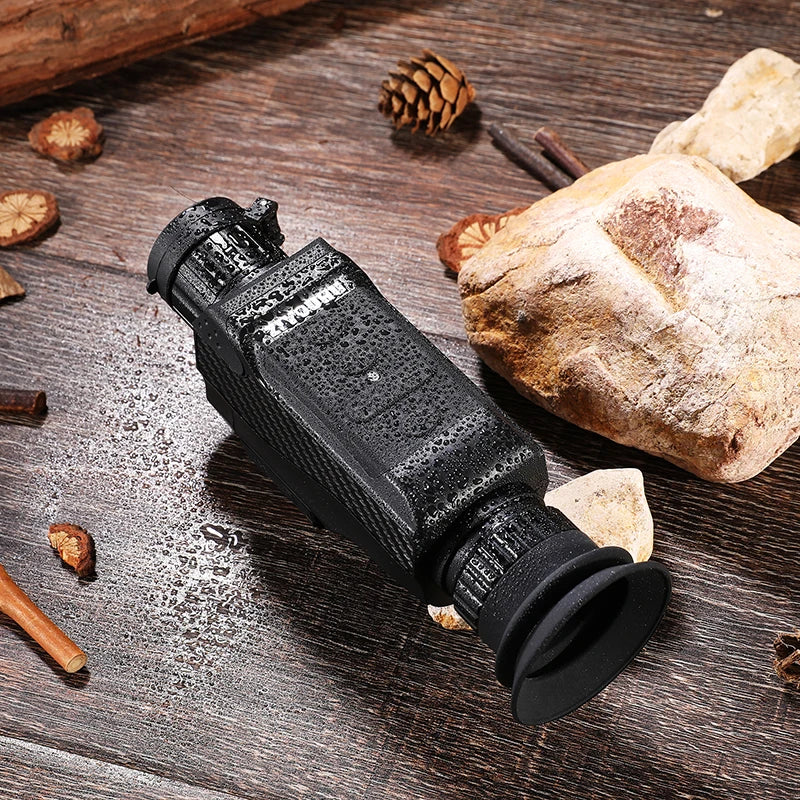 Night Vision Device Digital Infrared Camera 4-32X Zoom Monocular Receive External Infrared Illuminator Night Viewer for Hunting