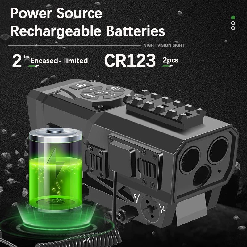 New Tiny Digital Sight 1200m Laser Rangefinder HD Video Camera for Hunting Target Aim Built-in Cross Reticle Night Vision Scope