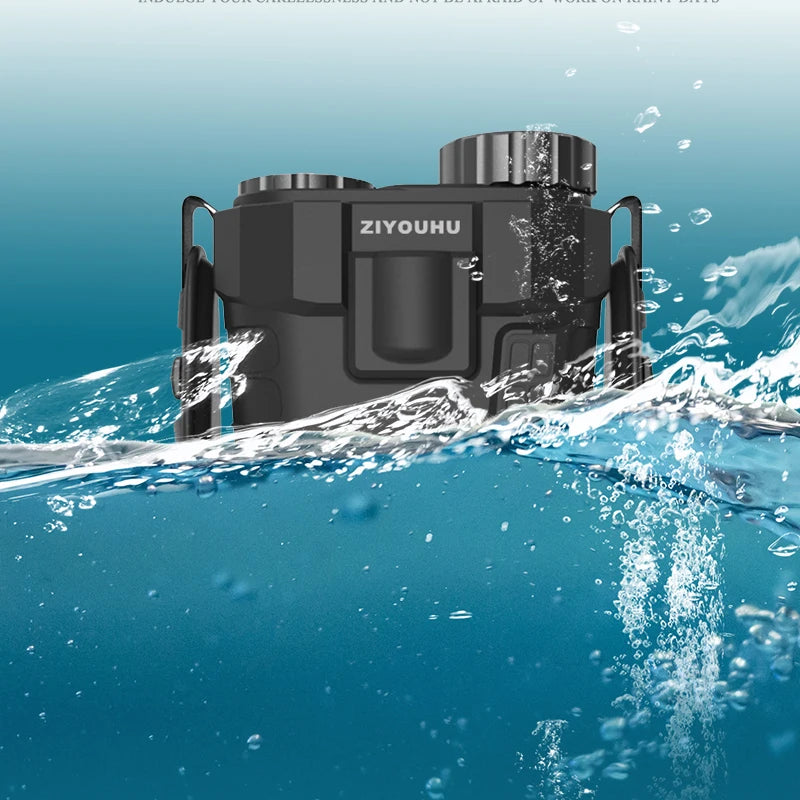 Thermal Imagery Binoculars with Rangefinder LRF Electronic Compass Heat Fusion Imaging 2000m Long Detection Range Video Records