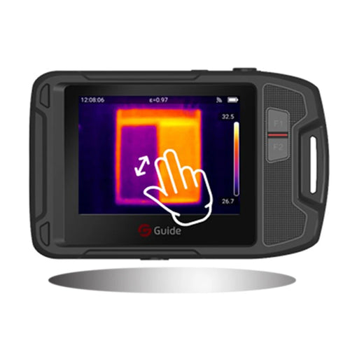 GUIDE Pocket-Sized IR Thermal Imaging Camera Touchscreen Thermography Camcorder WIFI APP Sharing Data Industrial Thermal Imagery