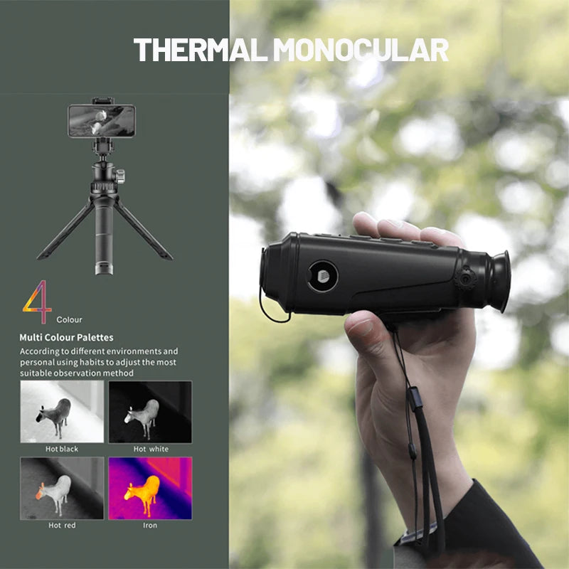 DALI S243 New Thermal Night Vision Monocular Camera WIFI Video Image Transmission Hotspot Tracking Laser Target Lock for Hunting