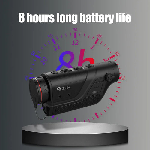 GUIDE Handheld Hunting Observation Thermal Imaging Laser Indicate WIFI IR 256X192 TD210 Thermal Vision Camera Imagery Monocular