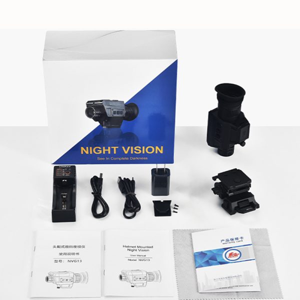 ZIYOUHU NVG13 Helmet Night Vision Goggle 4K Tactical Head Night Vision Monocular WiFi IP7 Hunting Night Vision Device