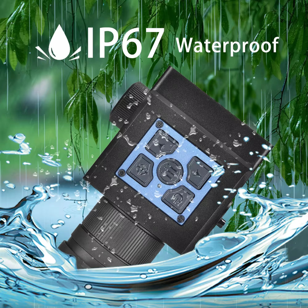 New Crosshair Mini Thermal Monocular Camera for Hunting Bird Detection Thermal Scope with Real Time Ranging Ballistic Caculation