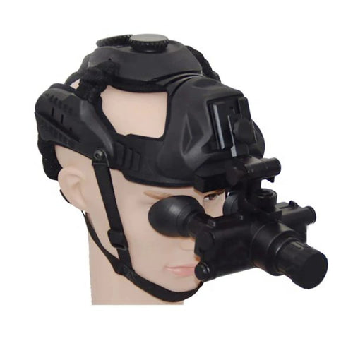 Gen2+ Military Night Vision Binocular Goggles High Magnification Tactical Infrared Night Vision Head Mounted for Outdoor Hunting